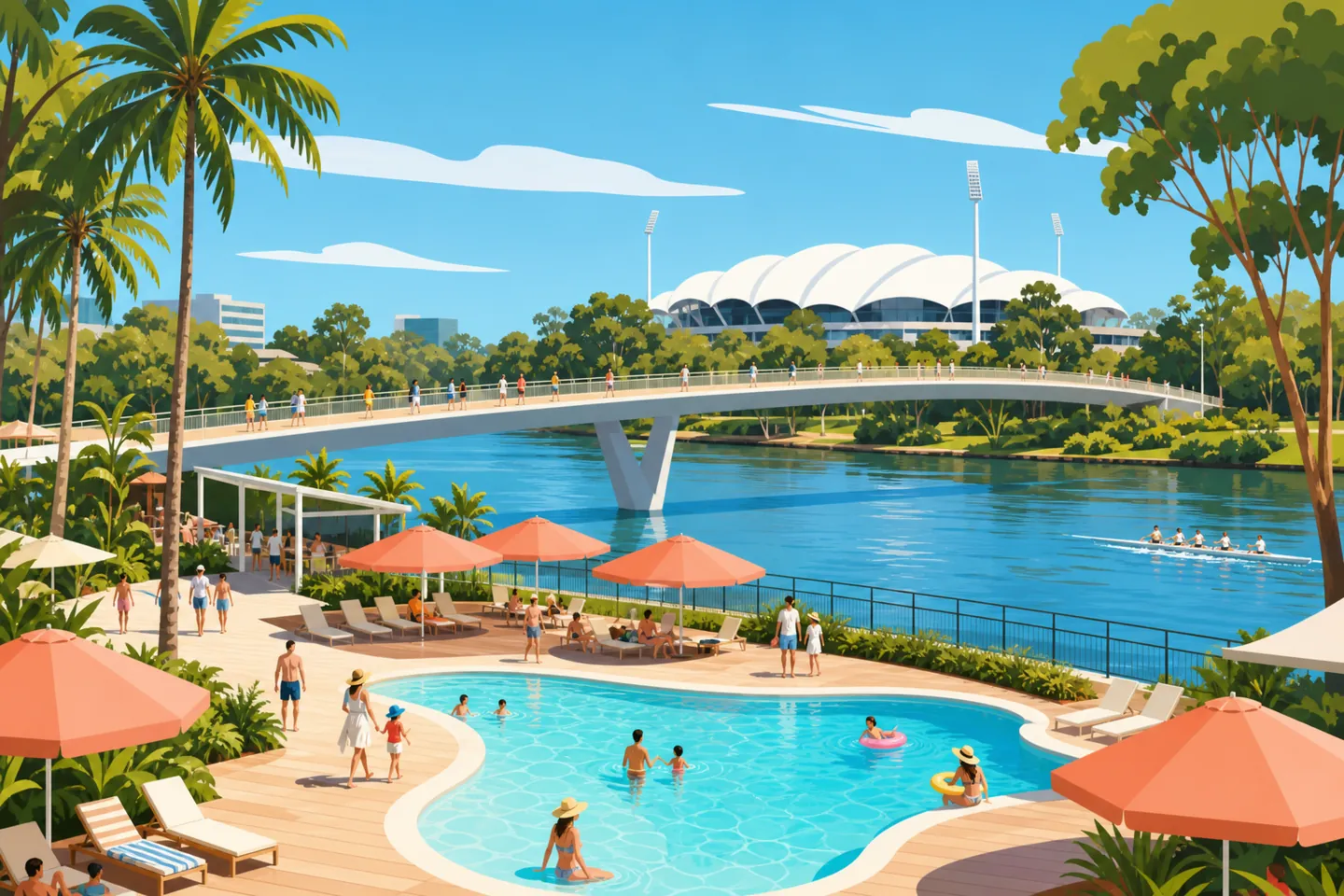 Crown Perth Family Review: Pools, Swan River Walks & Stays