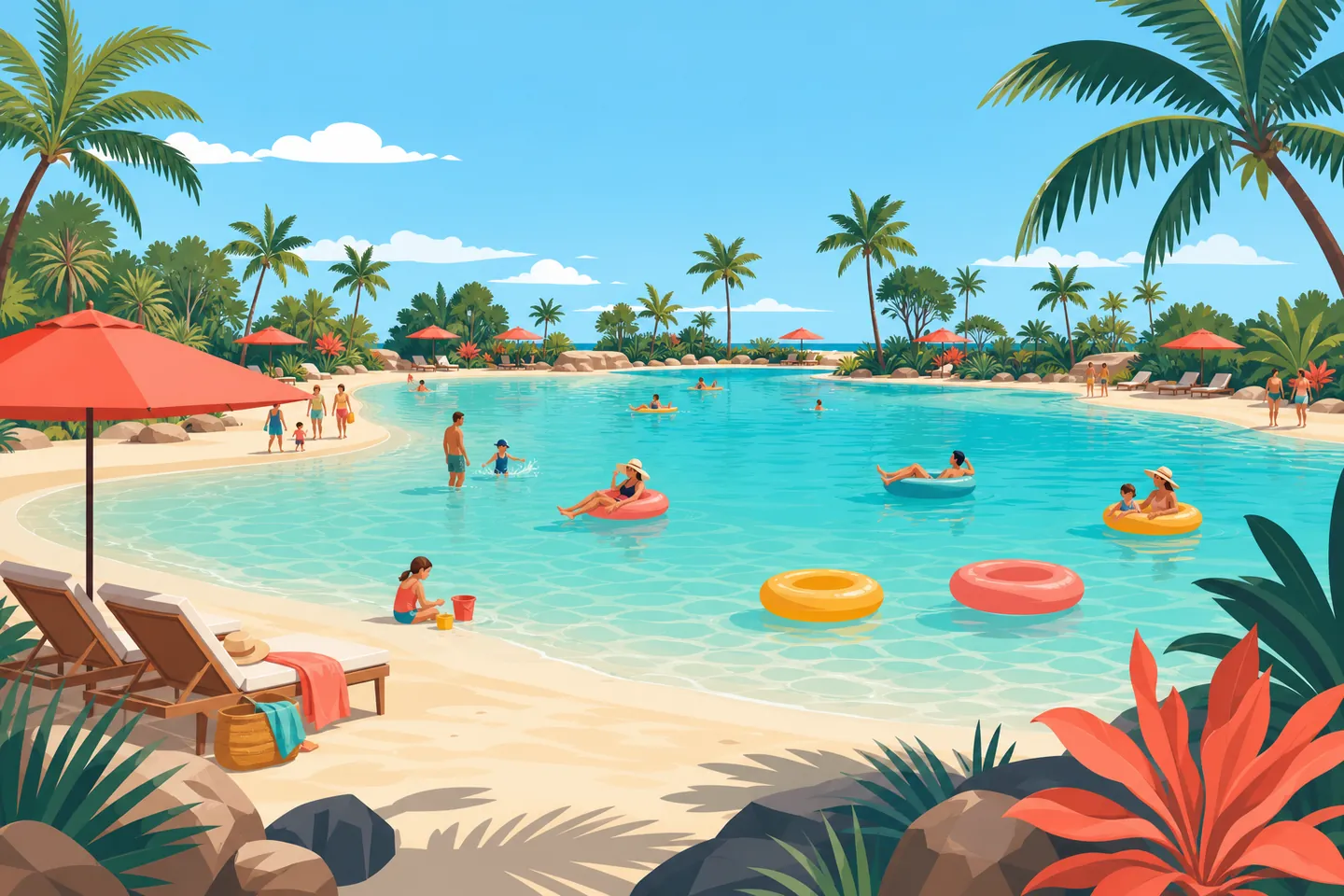 Lagoon Pools and Resort Swimming at Australian Casino Stays